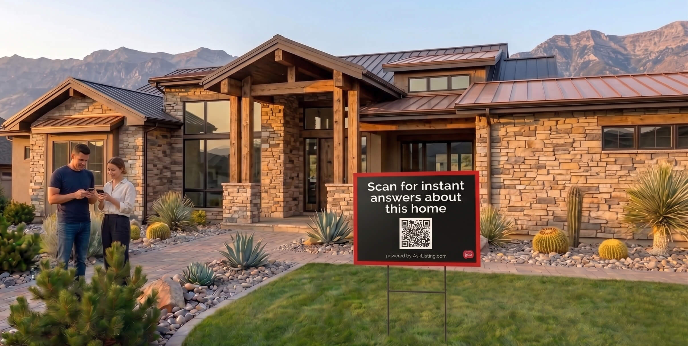 Mortgage broker reviewing buyer leads from real estate listing AI